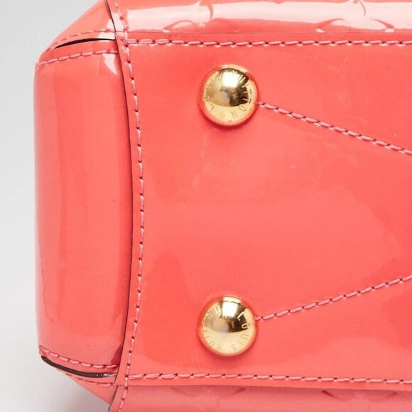 Louis Vuitton Poppy Monogram Vernis Montaigne BB Bag - Picture 11 of 12